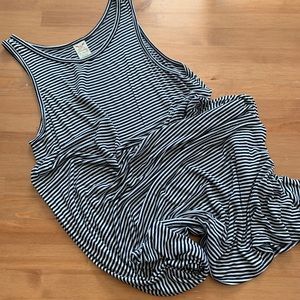Striped tank dress